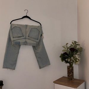Light Abercrombie 90s straight jeans